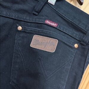 Wrangler Men's Dark Denim Jeans